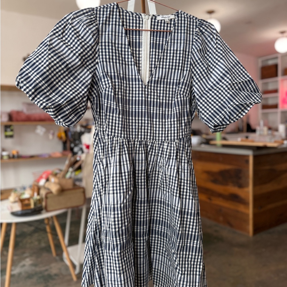 Madewell XS plaid dress